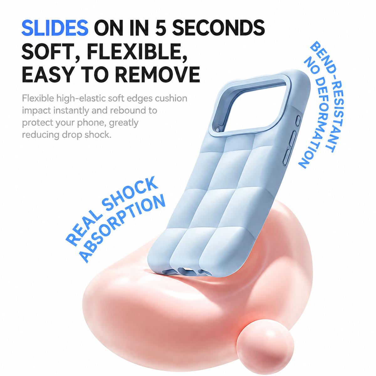 For iPhone 15 Cloud Liquid Silicone Phone Case(Pink)