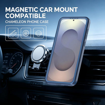 For Galaxy S26 / S25 FE 5G Silicone Magnetic Anti-drop Protective Phone Case(Blue)