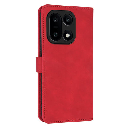 For OnePlus 15 AZNS Skin Feel Calf Texture Flip Leather Phone Case(Red)