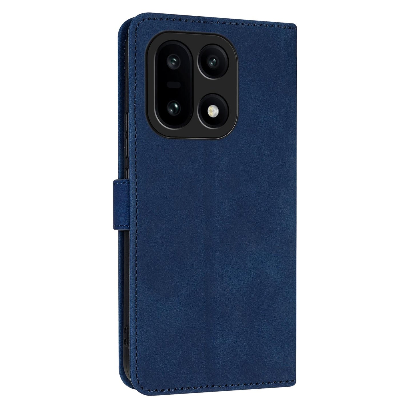 For OnePlus 15 AZNS Skin Feel Calf Texture Flip Leather Phone Case(Blue)