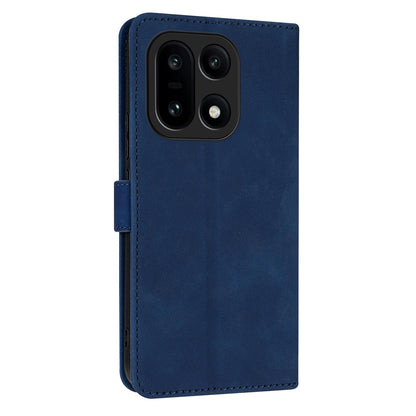 For OnePlus 15 AZNS Skin Feel Calf Texture Flip Leather Phone Case(Blue)