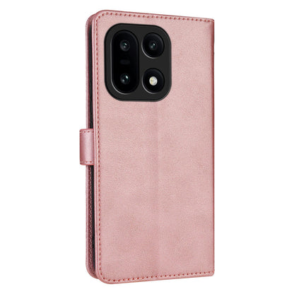 For OnePlus 15 AZNS Skin Feel Calf Texture Flip Leather Phone Case(Rose Gold)