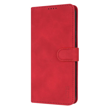 For OnePlus Turbo 6 / Nord 6 5G AZNS Skin Feel Calf Texture Flip Leather Phone Case(Red)