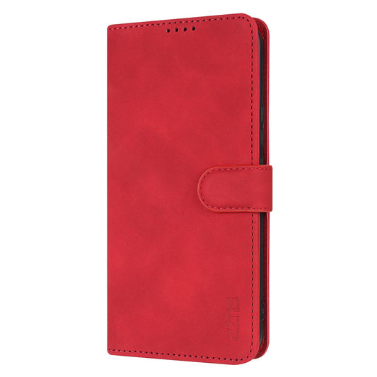 For OnePlus Turbo 6 / Nord 6 5G AZNS Skin Feel Calf Texture Flip Leather Phone Case(Red)