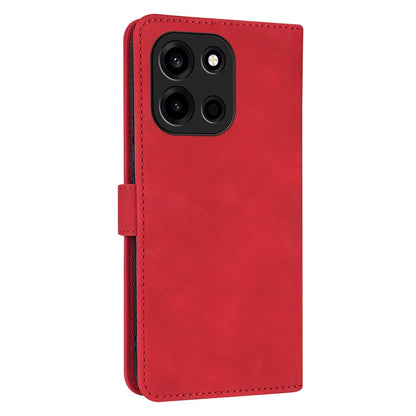 For OnePlus Turbo 6 / Nord 6 5G AZNS Skin Feel Calf Texture Flip Leather Phone Case(Red)