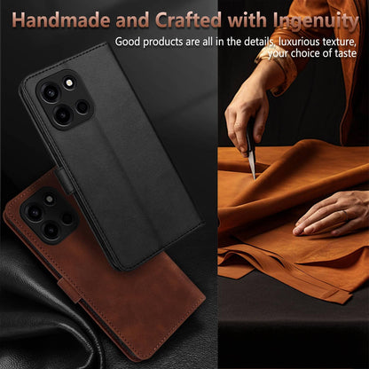 For OnePlus Turbo 6 / Nord 6 5G AZNS Skin Feel Calf Texture Flip Leather Phone Case(Red)
