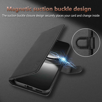 For OnePlus Turbo 6 / Nord 6 5G AZNS Skin Feel Calf Texture Flip Leather Phone Case(Blue)