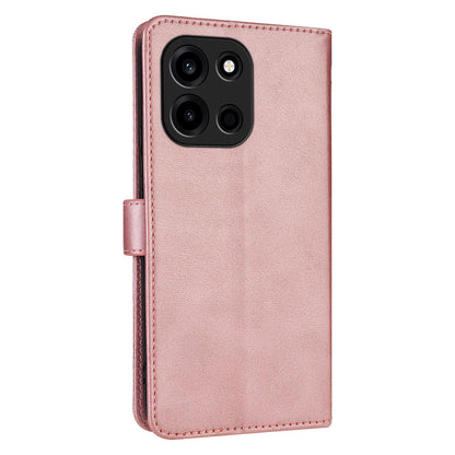 For OnePlus Turbo 6 / Nord 6 5G AZNS Skin Feel Calf Texture Flip Leather Phone Case(Rose Gold)