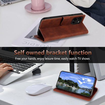 For OnePlus Turbo 6 / Nord 6 5G AZNS Skin Feel Calf Texture Flip Leather Phone Case(Rose Gold)