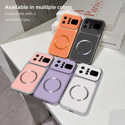 For Infinix Note 60 Ultra 5G Lambskin Series Magnetic Skin Feel Phone Case(Silver)