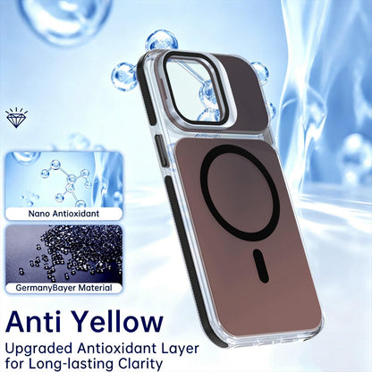 For iPhone 14 Pro Max Chameleon Gen2 Lens Cover Kickstand Magnetic Phone Case - Black - EDA010044511C