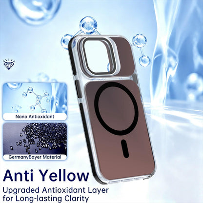 For iPhone 13 Pro Chameleon Gen2 Lens Cover Kickstand Magnetic Phone Case - Black - EDA010044513C