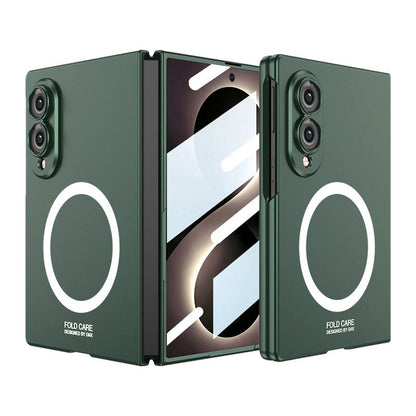 For Galaxy Z Fold8 5G GKK Integrated Ultra-thin Full Cover Magnetic Phone Case(Green)