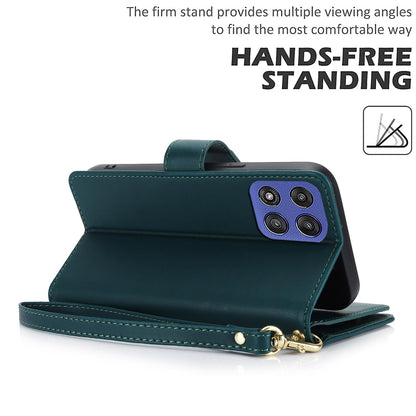 For Motorola Moto G Stylus 2025 / Edge 60 Stylus Multi-Card Wallet RFID Leather Phone Case(Green)