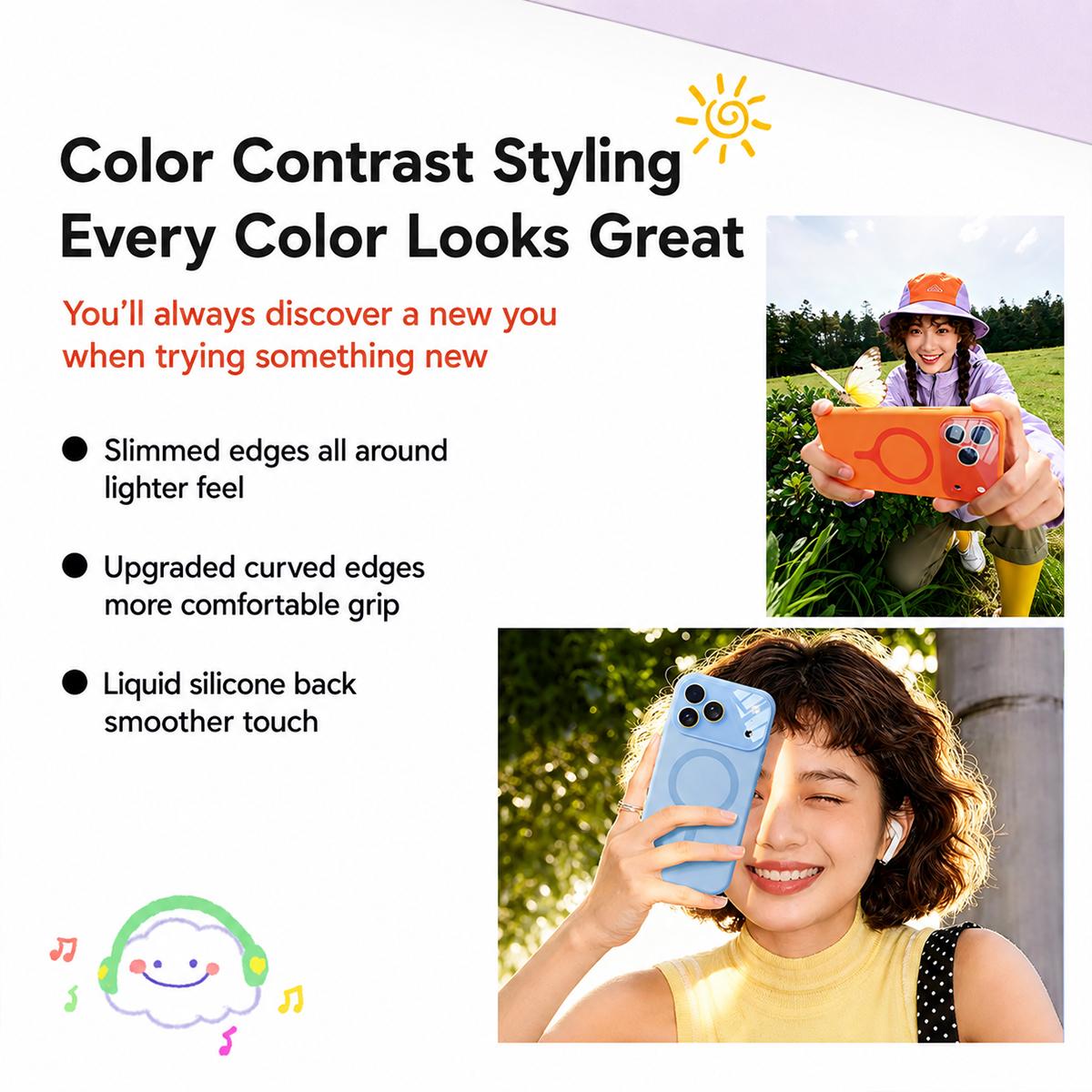 For iPhone 15 Pro Liquid Silicone Magnetic Camera Full Coverage Phone Case - Blue - EDA010047708H