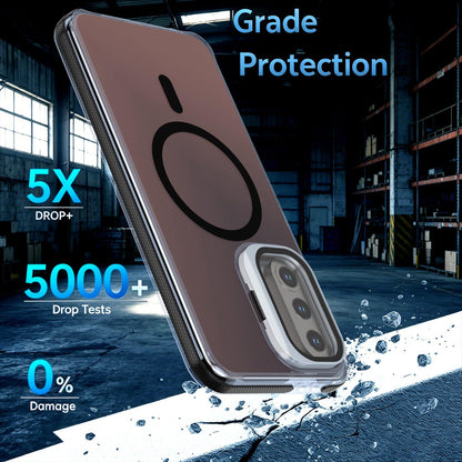 For Galaxy A36 / A56 / A37 5G Chameleon Gen2 Lens Cover Kickstand Magnetic Phone Case - Black - EDA010048710C