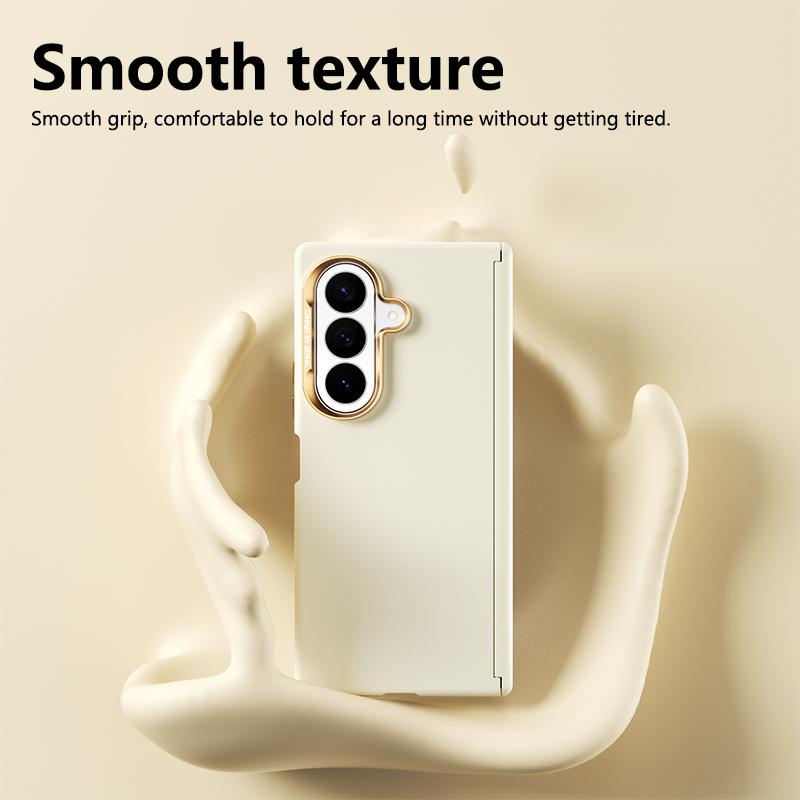 For Galaxy Z Fold8 Ultra 5G ABEEL Lightweight Zero Skin Feel Magnetic PC Phone Case - Yellow - EDA010059801D