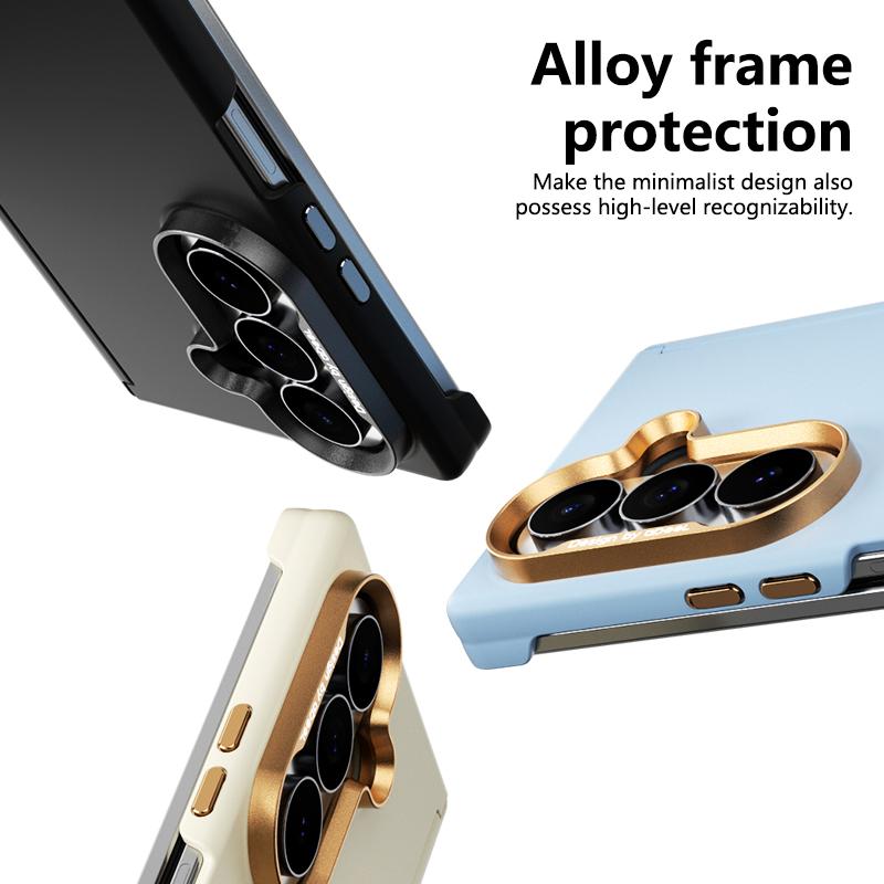 For Galaxy Z Fold8 Ultra 5G ABEEL Lightweight Zero Skin Feel Magnetic PC Phone Case - Lilac Purple - EDA010059801E