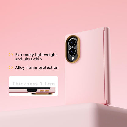 For Galaxy Z Fold8 5G ABEEL Lightweight Zero Skin Feel Magnetic PC Phone Case - Pink - EDA010059802B