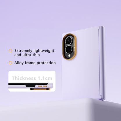 For Galaxy Z Fold8 5G ABEEL Lightweight Zero Skin Feel Magnetic PC Phone Case - Lilac Purple - EDA010059802E