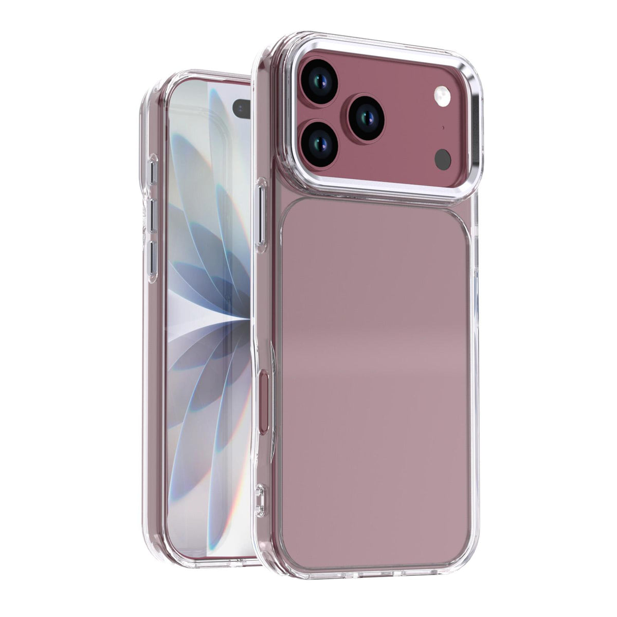 For iPhone 18 Pro Max Shine High Transparency Acrylic Phone Case - White - EDA010061701B