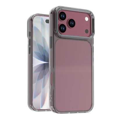 For iPhone 18 Pro Max Shine High Transparency Acrylic Phone Case - Black - EDA010061701E