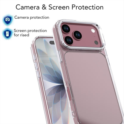 For iPhone 18 Pro Shine High Transparency Acrylic Phone Case - White - EDA010061702B