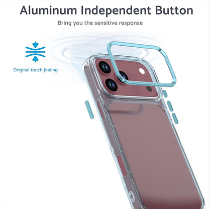 For iPhone 18 Pro Shine High Transparency Acrylic Phone Case - Blue - EDA010061702C