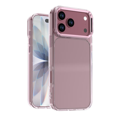 For iPhone 18 Pro Shine High Transparency Acrylic Phone Case - Pink - EDA010061702D