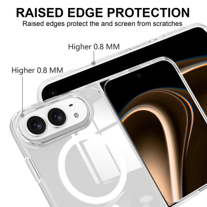 For iPhone Duo Scratchproof PC Transparent MagSafe Phone Case - Default - EDA010074801