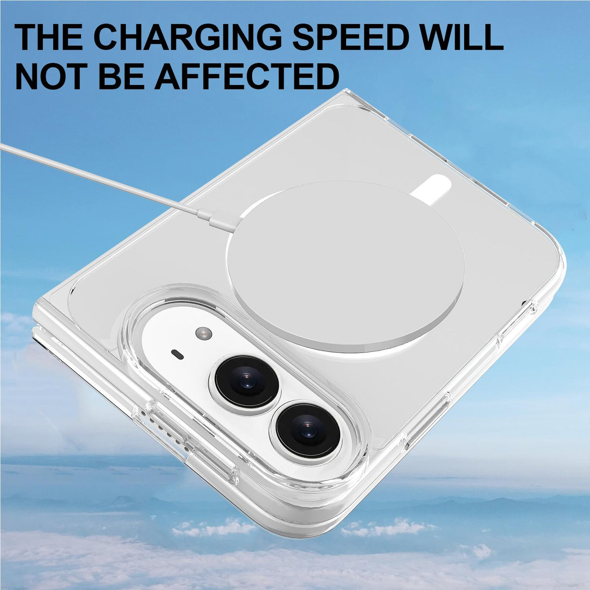 For iPhone Duo Scratchproof PC Transparent MagSafe Phone Case - Default - EDA010074801