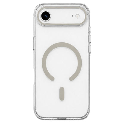 For iPhone Air Question Mark Clear PC Magnetic Phone Case - Desert Gold - EDA010083505D