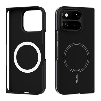 For Google Pixel 11 Pro Fold ABEEL Skin-friendly Feel Magsafe PC Phone Case - Black - EDA010092201A