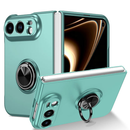 For iPhone Duo Armor Ring Holder Phone Case - Sky Blue - EDA010093101G