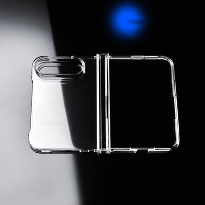 For iPhone Duo Transparent High-definition Three-section PC Phone Case with Hinge - Default - EDA010098101