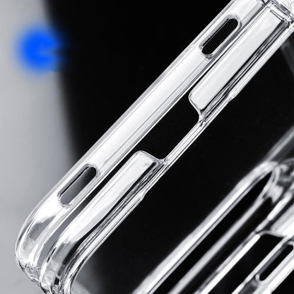 For iPhone Duo Transparent High-definition Three-section PC Phone Case with Hinge - Default - EDA010098101