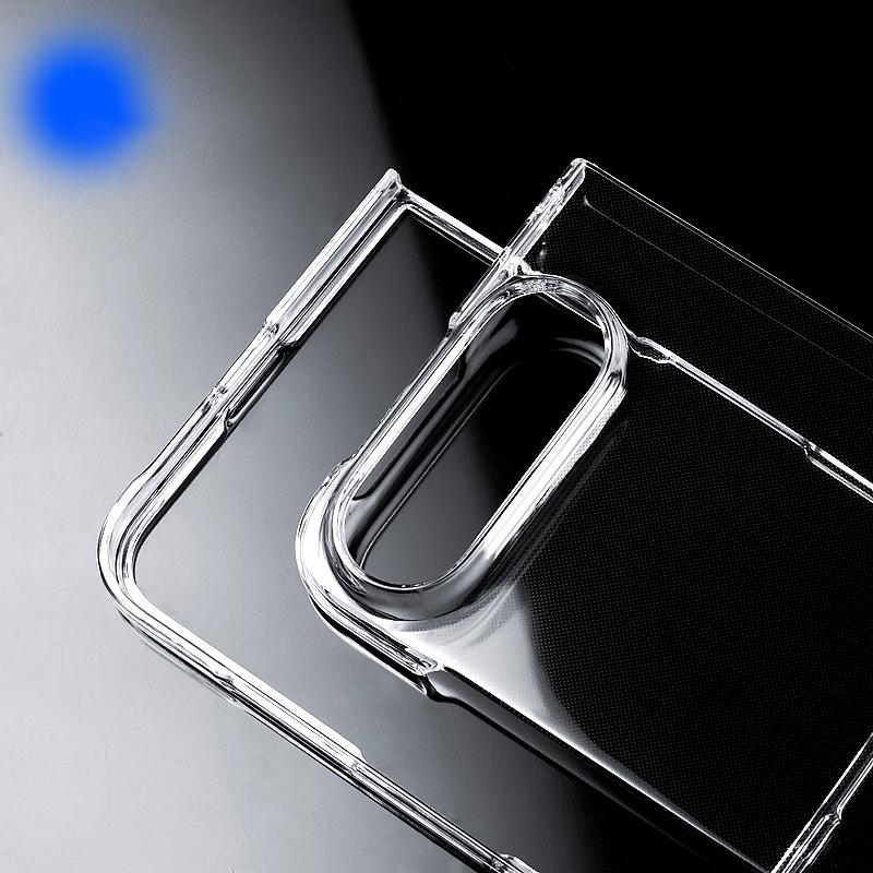 For iPhone Duo Transparent High-definition Two-stage PC Phone Case - Default - EDA010098501