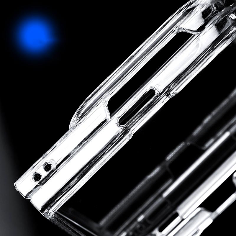 For iPhone Duo Transparent High-definition Two-stage PC Phone Case - Default - EDA010098501