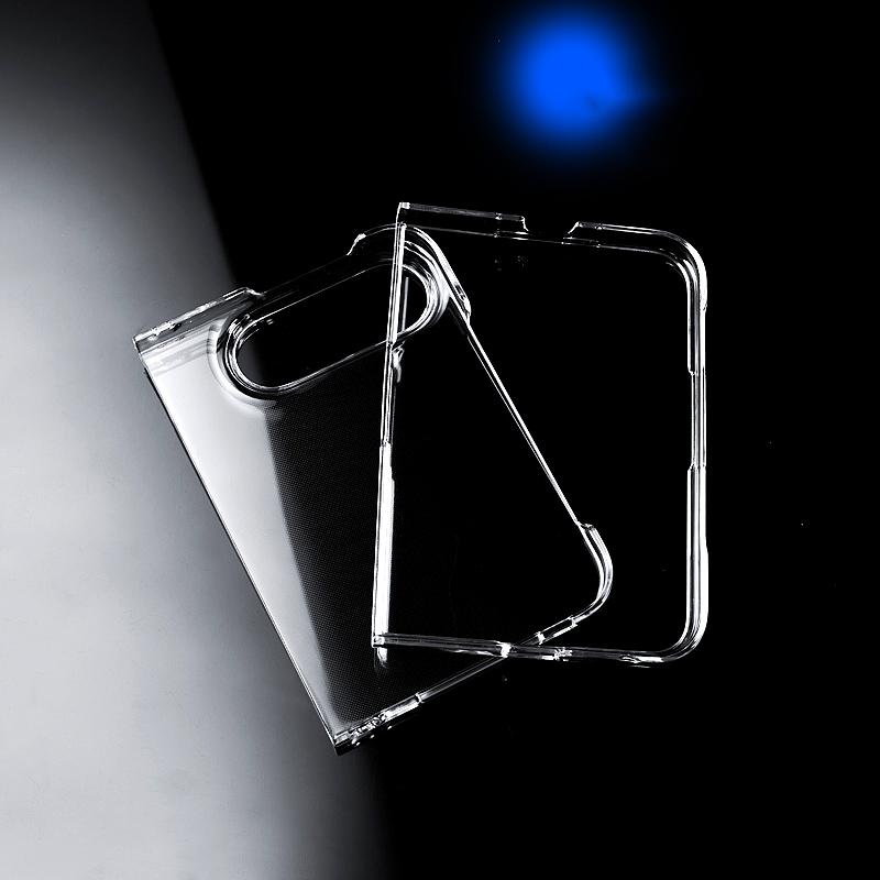 For iPhone Duo Transparent High-definition Two-stage PC Phone Case - Default - EDA010098501