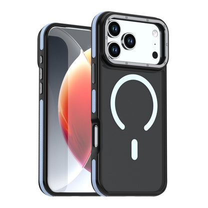 For iPhone 18 Pro Dual Color Skin Feel Magnetic Phone Case - Light Blue - EDA010108802C
