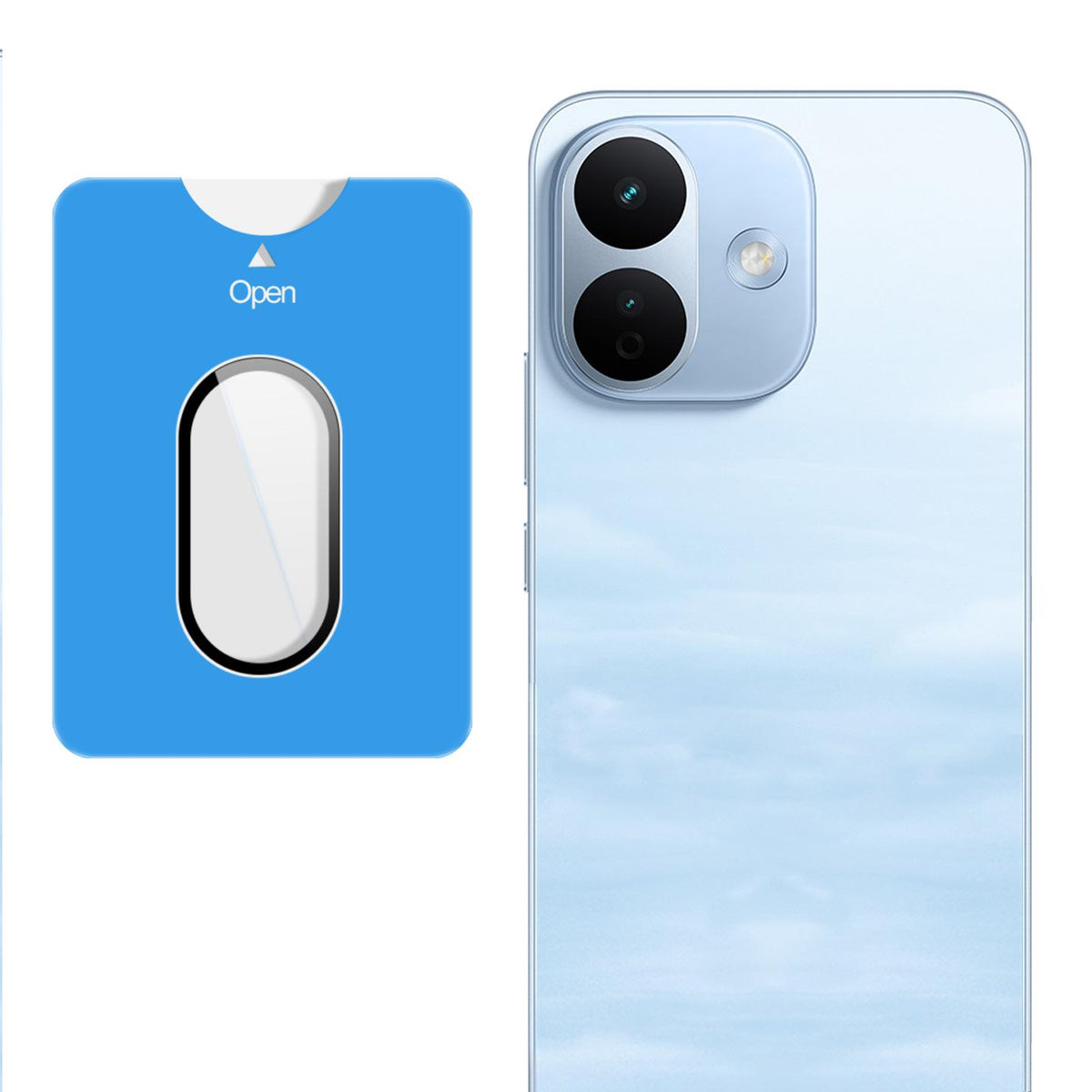 For Redmi Note 17 Pro 5G Global 163mm IMAK Glass Rear Camera Lens Film Phone Case Exclusive, Self-positioning Version - Default - EDA010124901