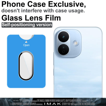 For Redmi Note 17 Pro 5G Global 163mm IMAK Glass Rear Camera Lens Film Phone Case Exclusive, Self-positioning Version - Default - EDA010124901