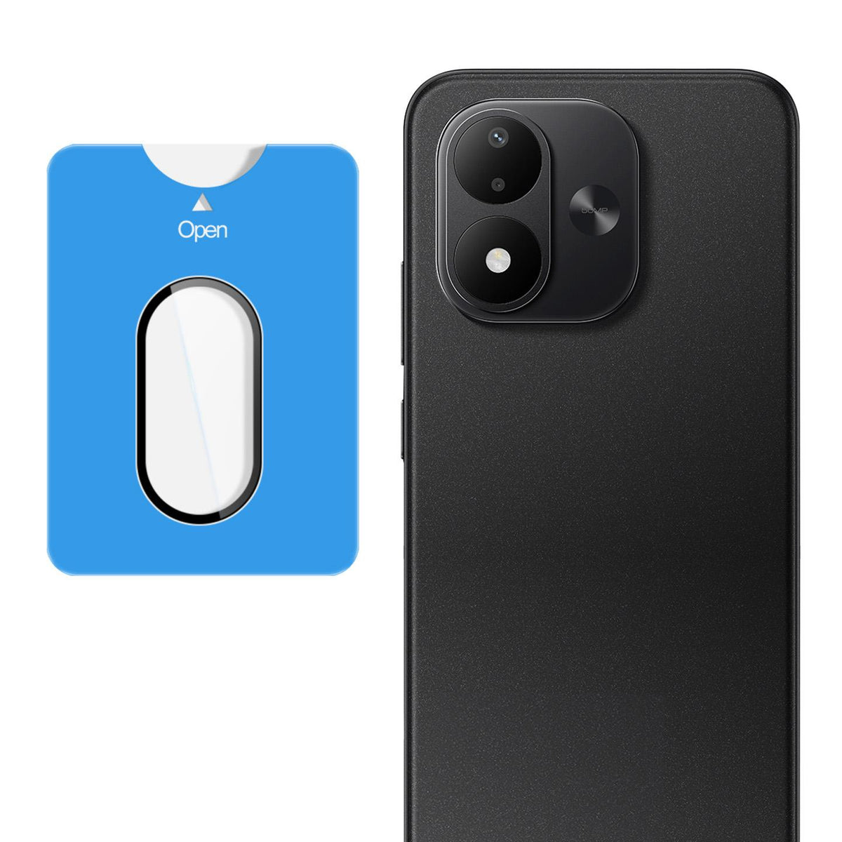 For Redmi Note 17 5G / 4G Global 171mm IMAK Glass Rear Camera Lens Film Phone Case Exclusive, Self-positioning Version - Default - EDA010124902