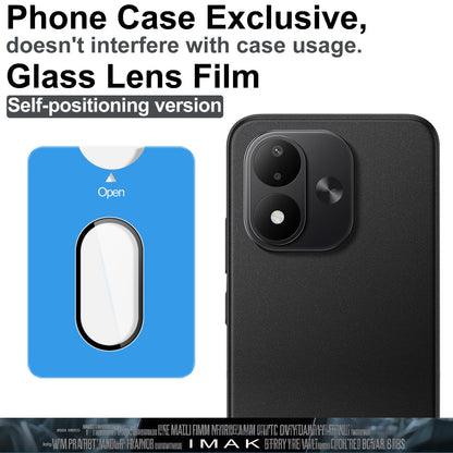 For Redmi Note 17 5G / 4G Global 171mm IMAK Glass Rear Camera Lens Film Phone Case Exclusive, Self-positioning Version - Default - EDA010124902