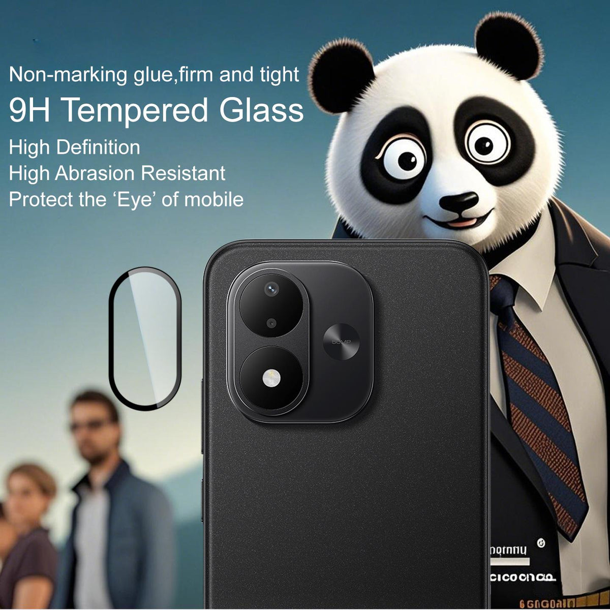 For Redmi Note 17 5G / 4G Global 171mm IMAK Glass Rear Camera Lens Film Phone Case Exclusive, Self-positioning Version - Default - EDA010124902