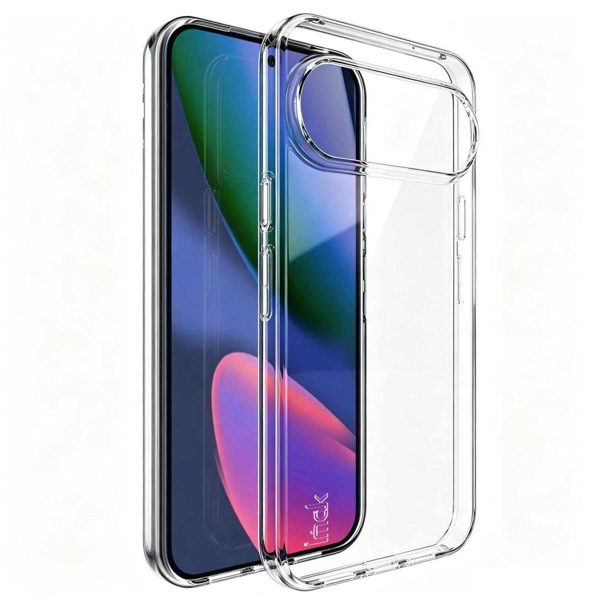 For Google Pixel 11 Pro XL imak UX-10 Series Transparent Shockproof TPU Phone Case - Transparent - EDA010145302A