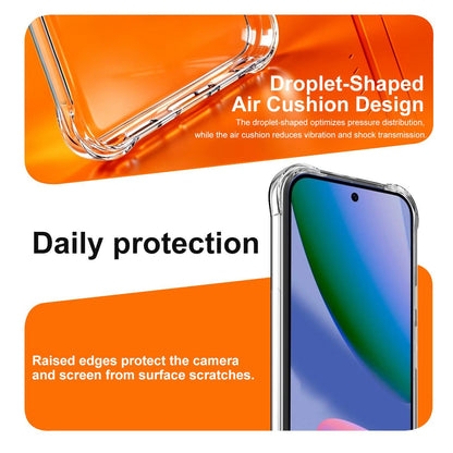 For Google Pixel 11 imak Magnetic Shockproof Airbag TPU Phone Case - Transparent - EDA010146202A
