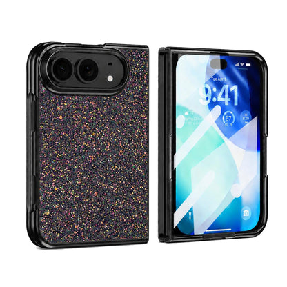 For iPhone Duo Flash Diamond Integrated Film Phone Case - Green - EDA010176701C