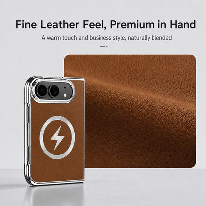 For iPhone Duo Flash Magnetic Integrated Film Phone Case - Black - EDA010177101A