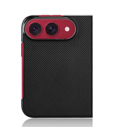For iPhone Duo PU Leather PC Phone Case - Black - EDA010179801B